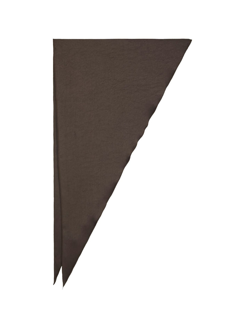 Serina Satijnen Sjaal - Bruin