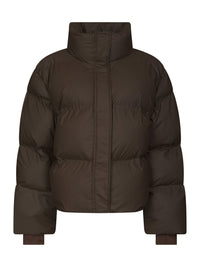 Rhea C Puffer Jas - Donkerbruin