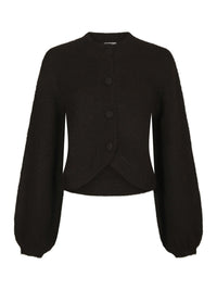 Gio Fluffy Vest - Donkerbruin