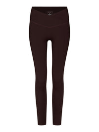 Sabina Wrap Legging - Burgundy