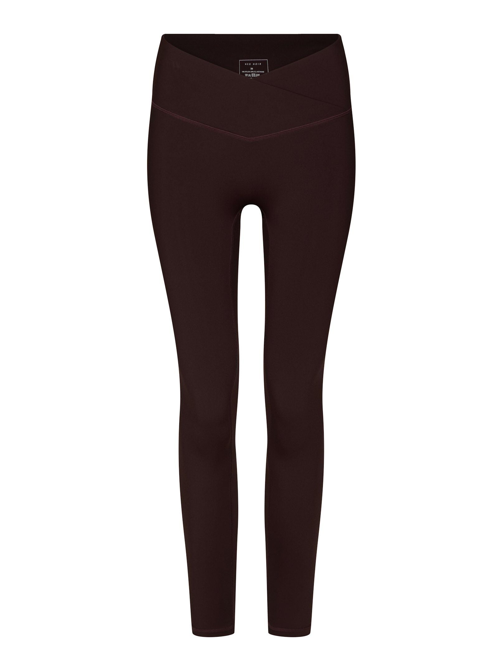 Sabina Wrap Legging - Burgundy