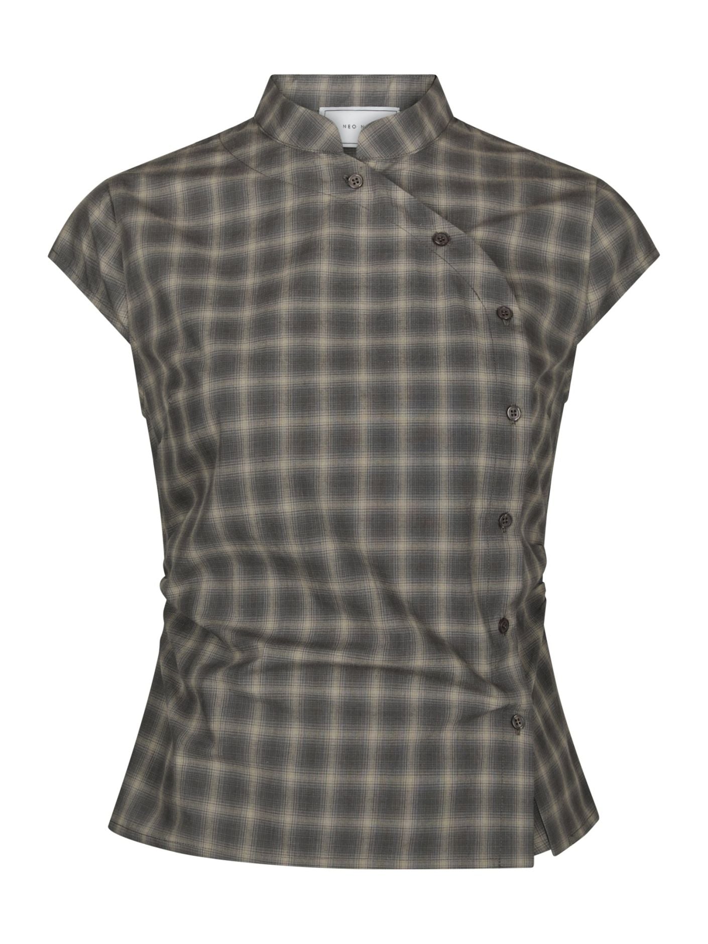 Pascale Geruite Blouse - Groen