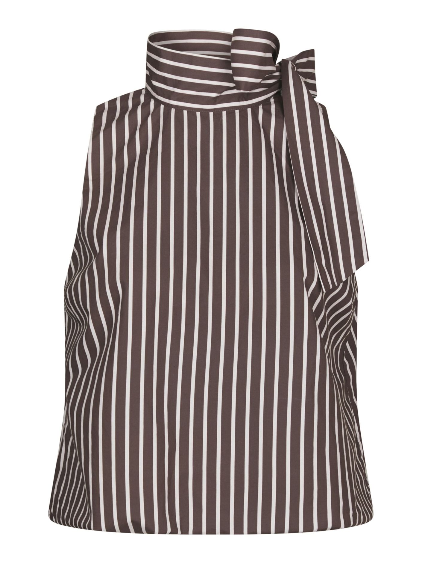 Veda Wide Stripe Top - Bruin