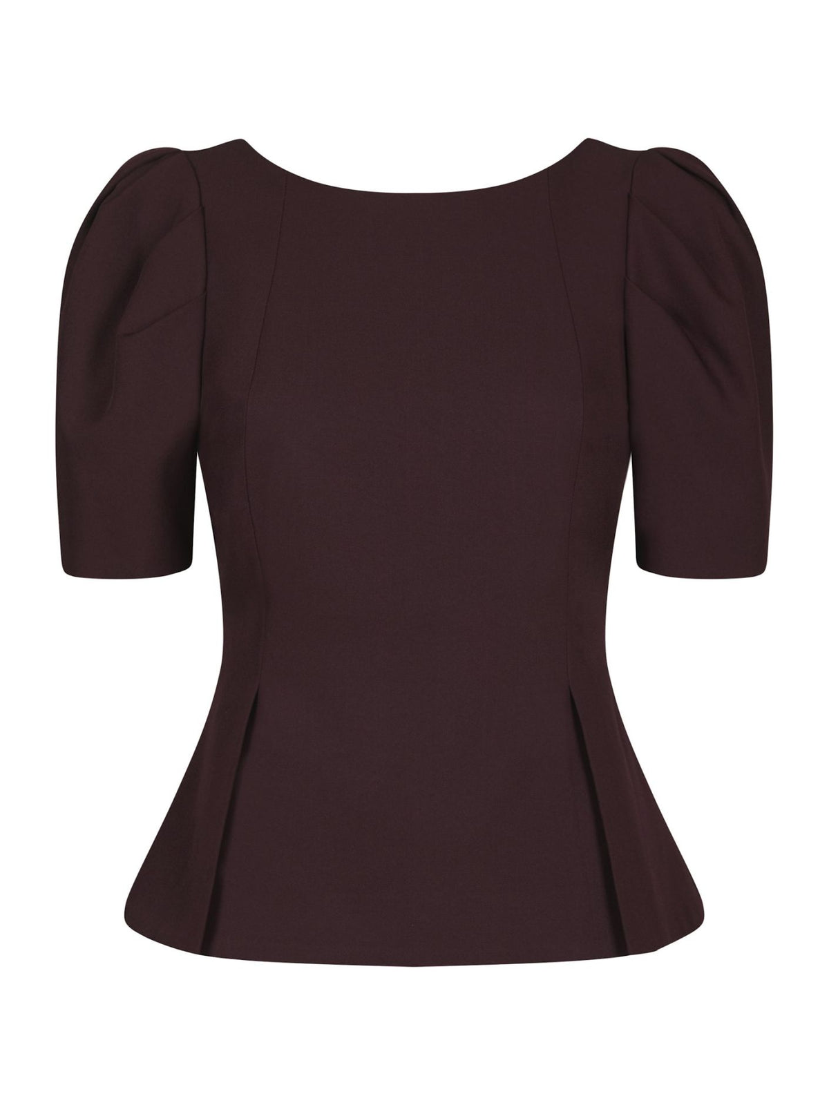 Mellisana Structure Blouse - Bordeaux