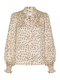 Astrida Bloemen Blouse - Crème