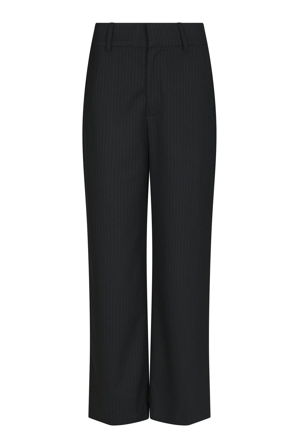 Nathalie Pinstripe Pants - Navy