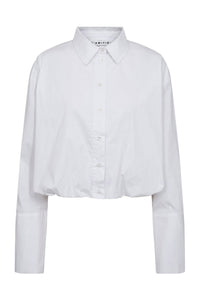 Cuff Balloon Blouse - Wit