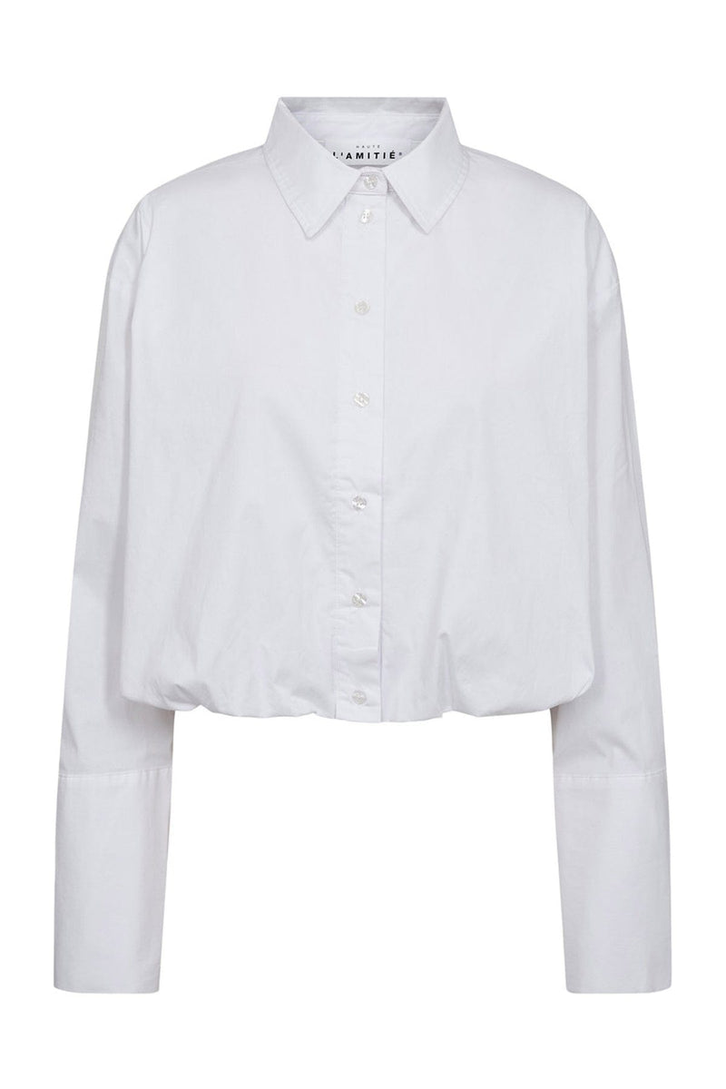 Cuff Balloon Blouse - Wit