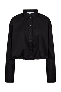 Cuff Balloon Blouse - Zwart