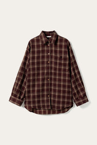 N-Marlon Blouse - Bordeaux