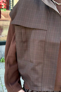 Tally Gilet - Donkerbruin