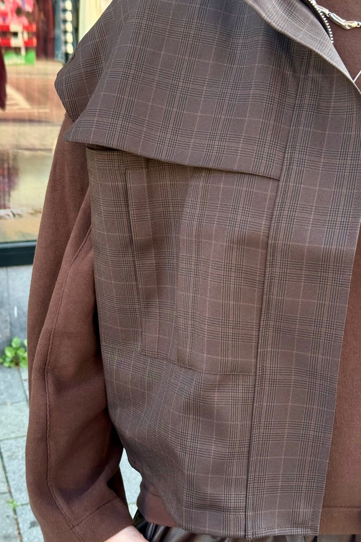 Tally Gilet - Donkerbruin