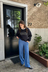 Statement Sweater - Donkerblauw