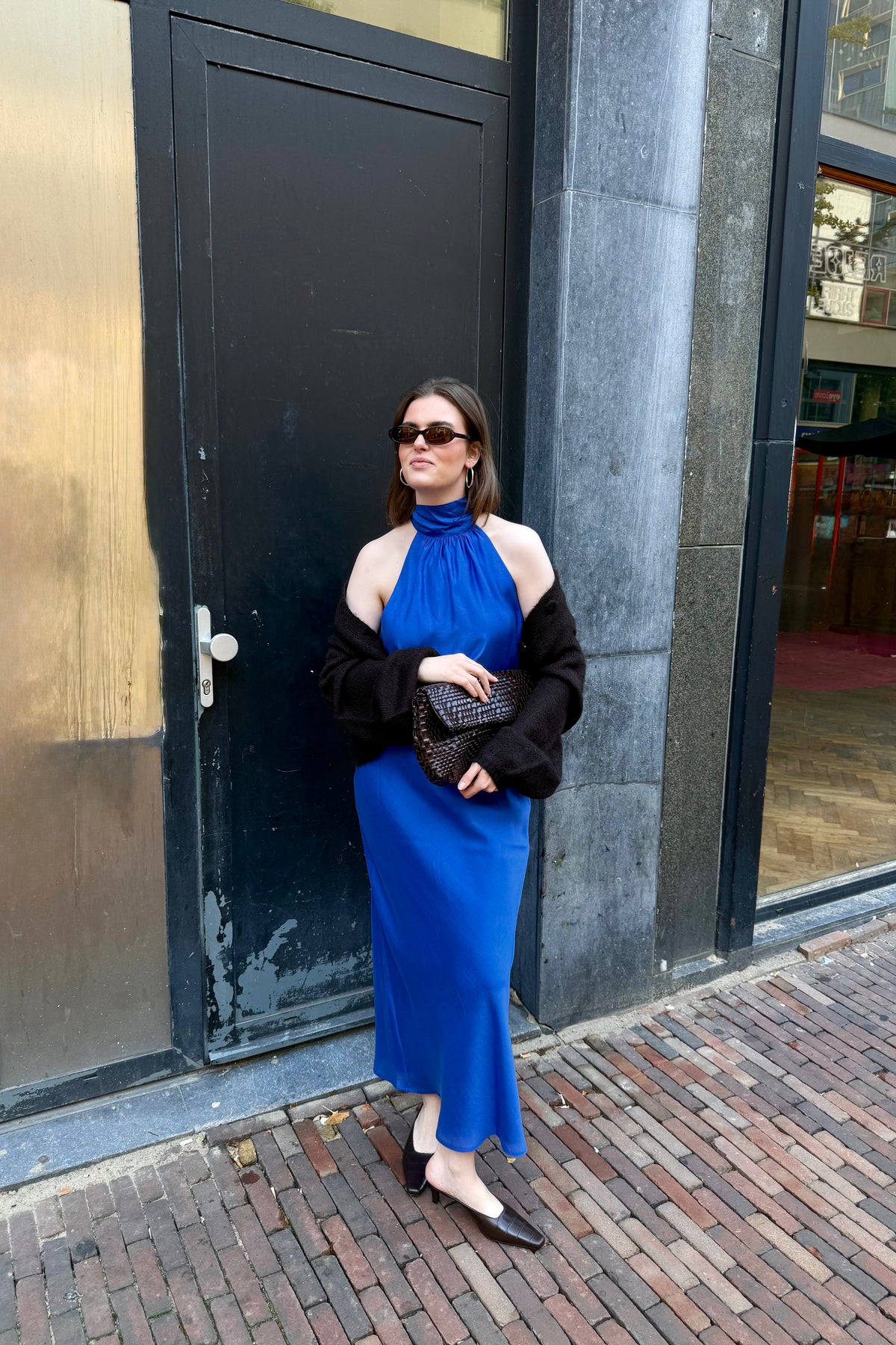 Billie Top - Cobalt Blauw