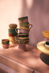 HKliving 70's Ceramics Dessert Bowls - Harbour