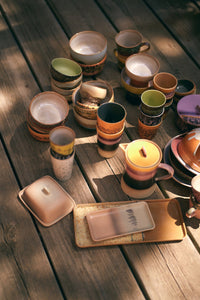HKliving 70's Keramiek Klein Dienblad - Breeze 