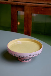 HKLiving 70's Ceramics Bowl On Base - Bubble