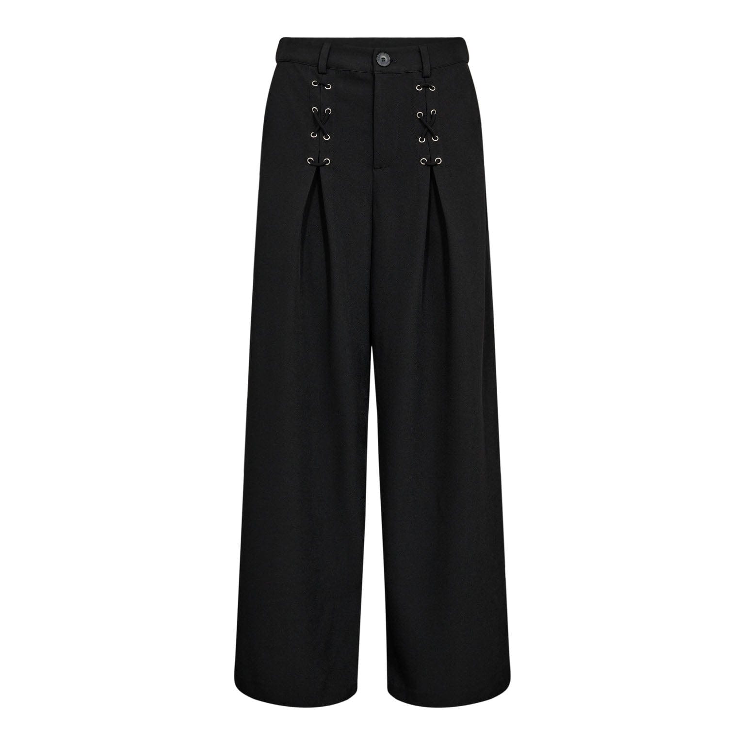LunaCC Eyelet Pantalon - Zwart