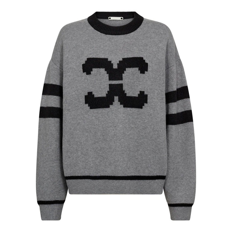 RowCC Coco Logo Trui - Grijs