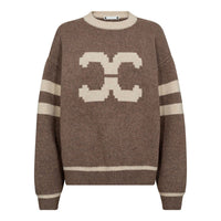 RowCC Coco Logo Trui - Bruin