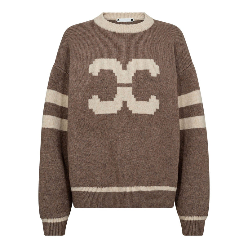 RowCC Coco Logo Trui - Bruin