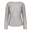 KrystalCC Net Top - Zilver