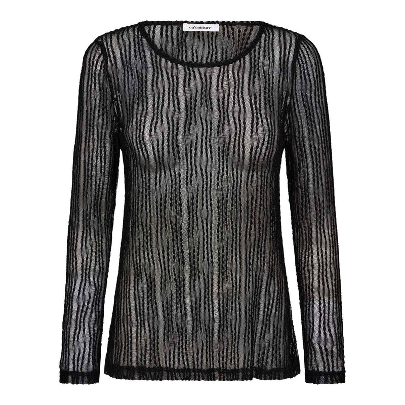 BarbCC O-Neck Top - Zwart
