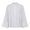 LeniCC Wide Cuff Stone Blouse - Wit
