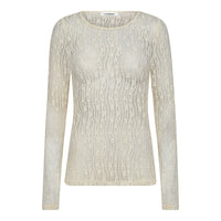 BarbCC O-Neck Top - Beige
