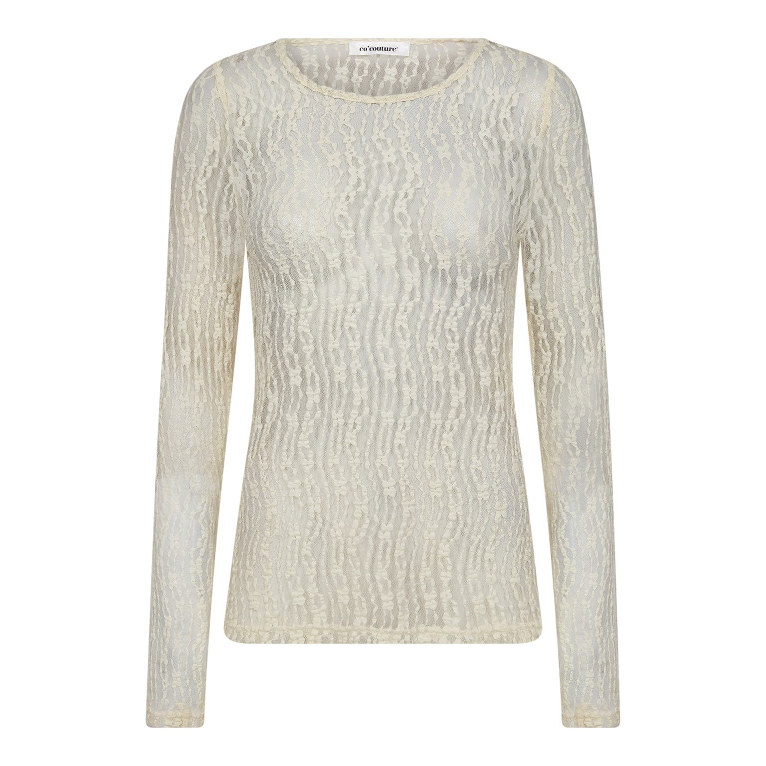 BarbCC O-Neck Top - Beige