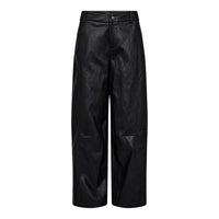 GittCC Faux Leather Pants - Zwart