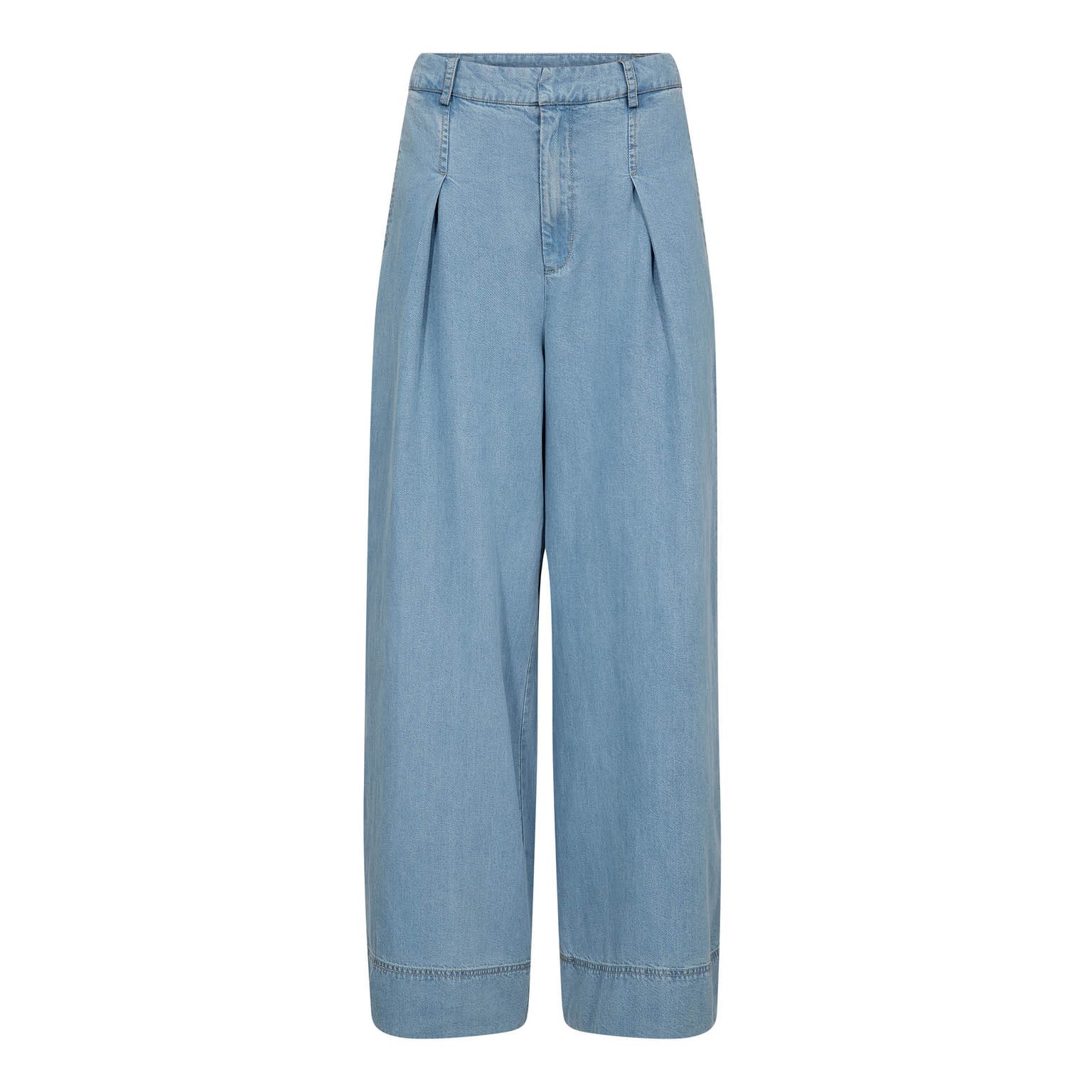 TillyCC Pleated LL Jeans - Fade Denim