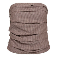 JihoCC Tube Top - Bruin