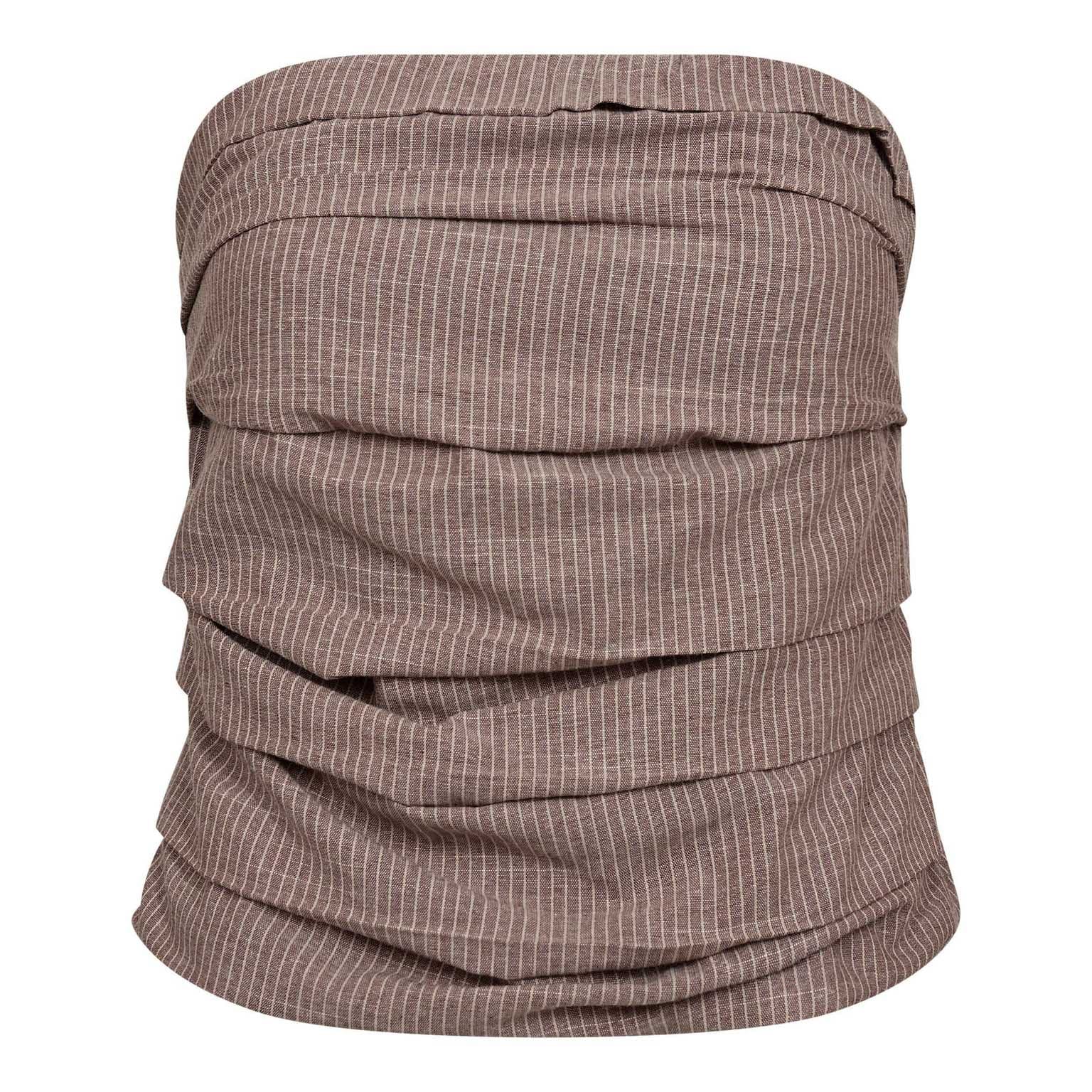 JihoCC Tube Top - Bruin