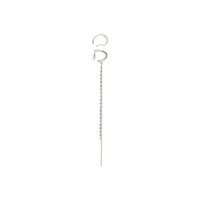 Evon 2-in-1 Ear Cuff - Zilver