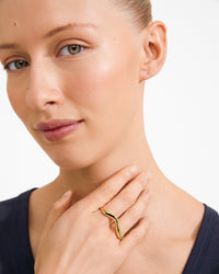 Evon Double Ring - Goud