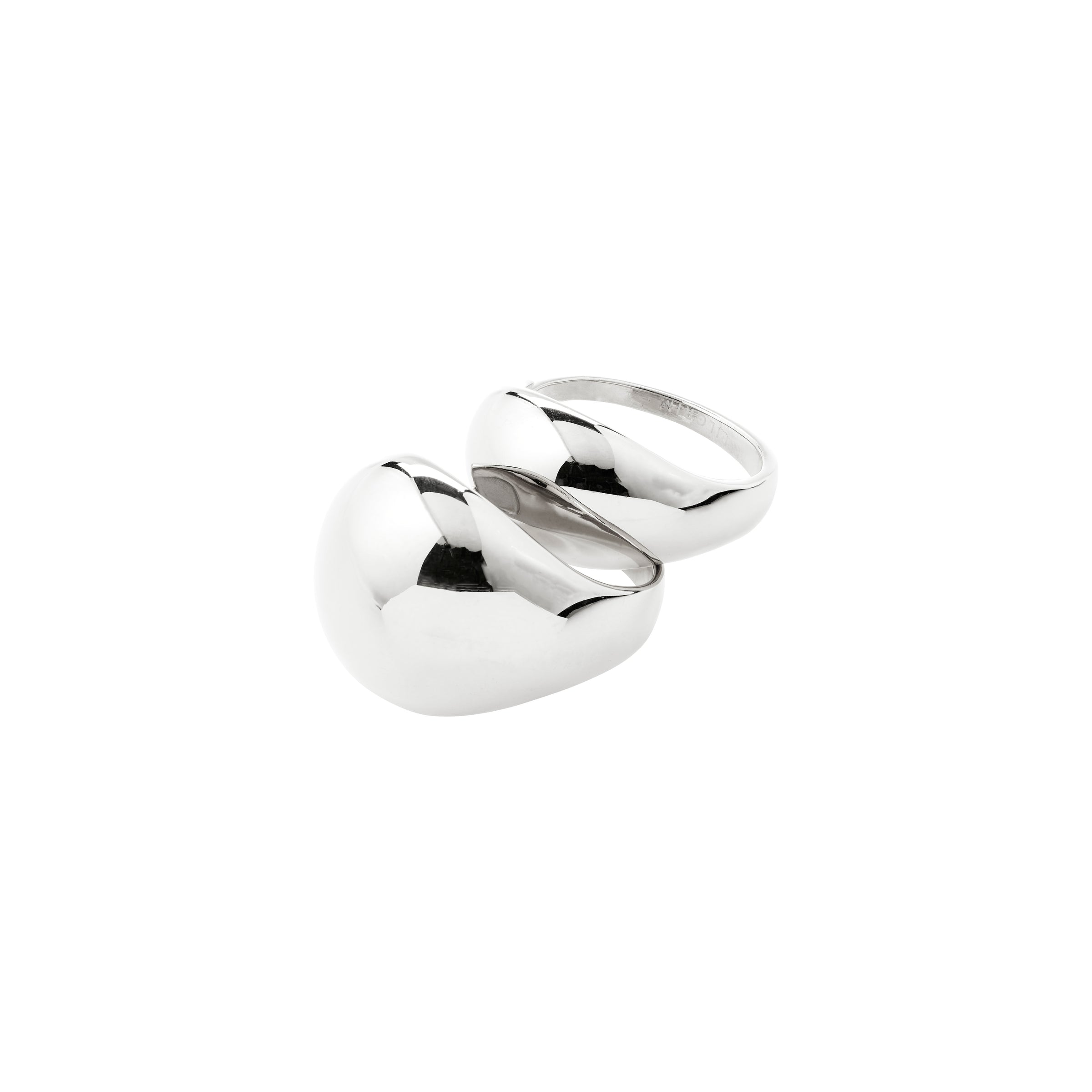 Evon 2-in-1 Set Ringen - Zilver