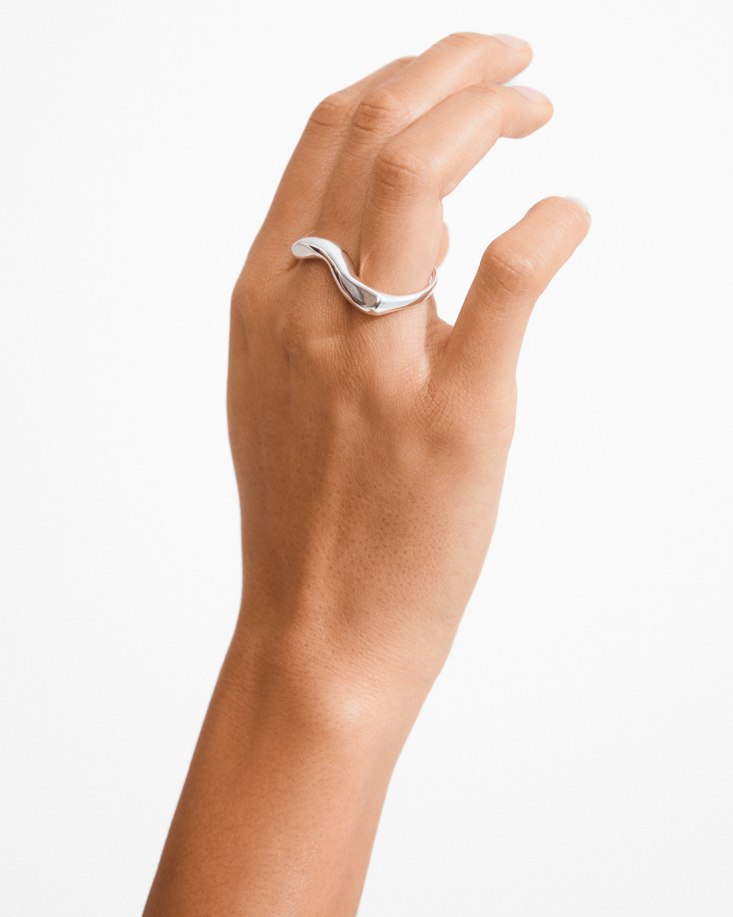 Evon Double Ring - Zilver