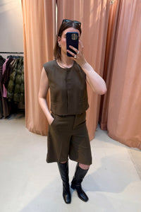IVY-Isla Gilet - Bruin