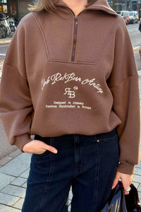 Chelsea Cropped Sweater - Bruin