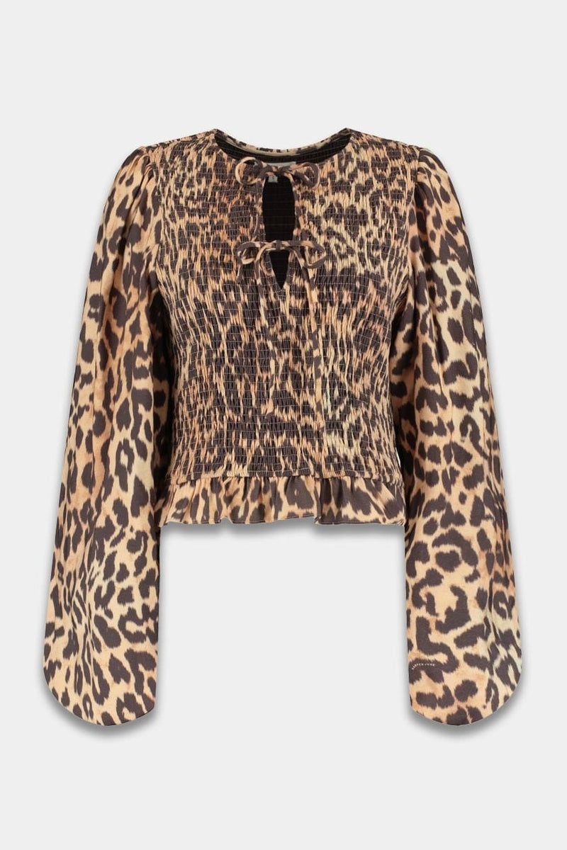 Elin Blouse - Bruin