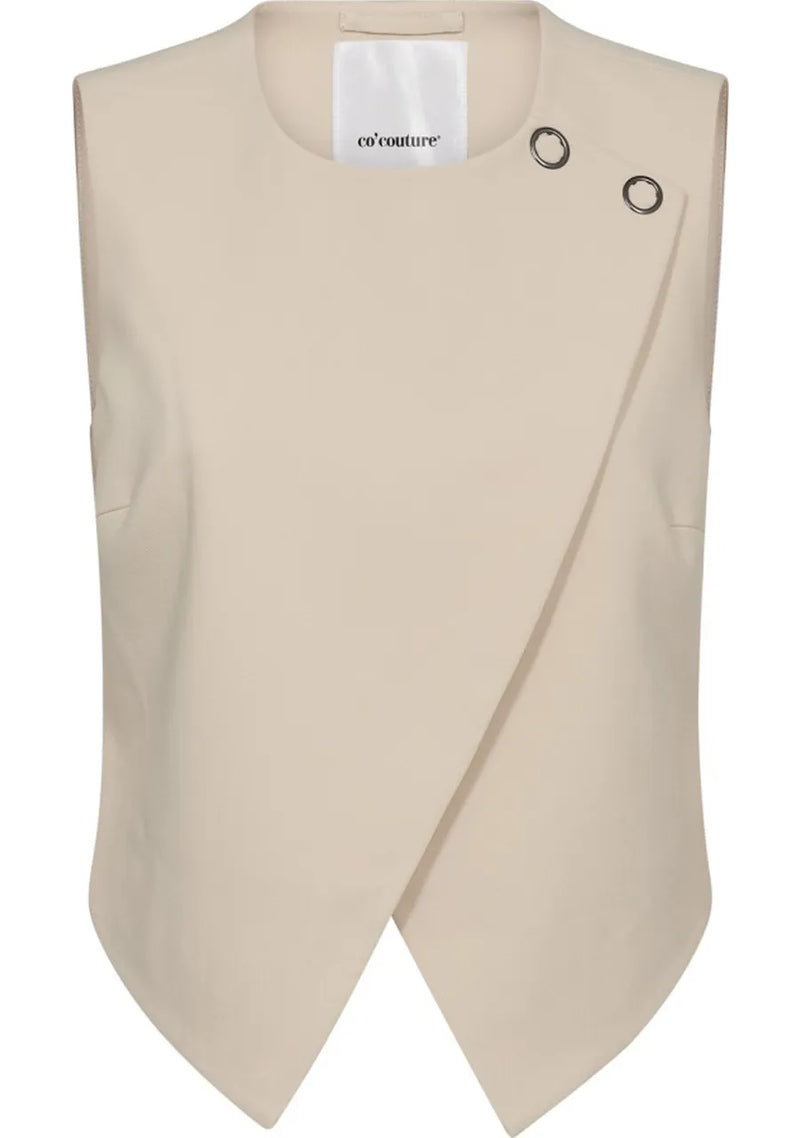 VolaCC Wrap Gilet - Beige