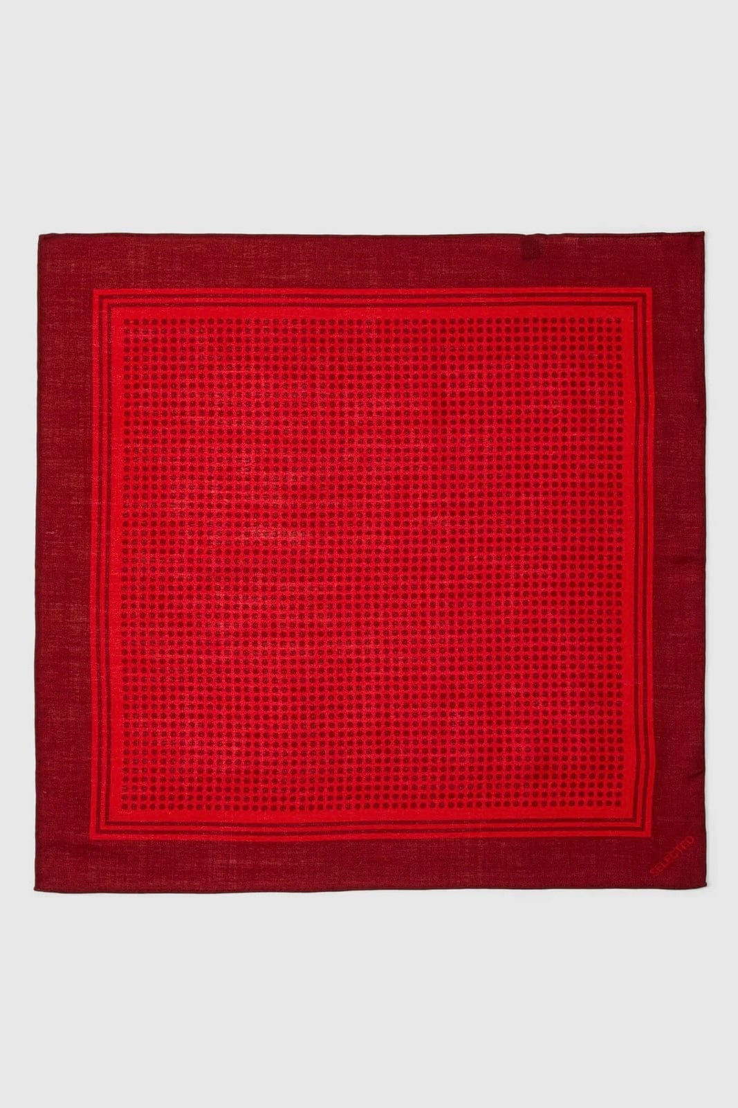 SLFAbbi Wollen Bandana - Rood