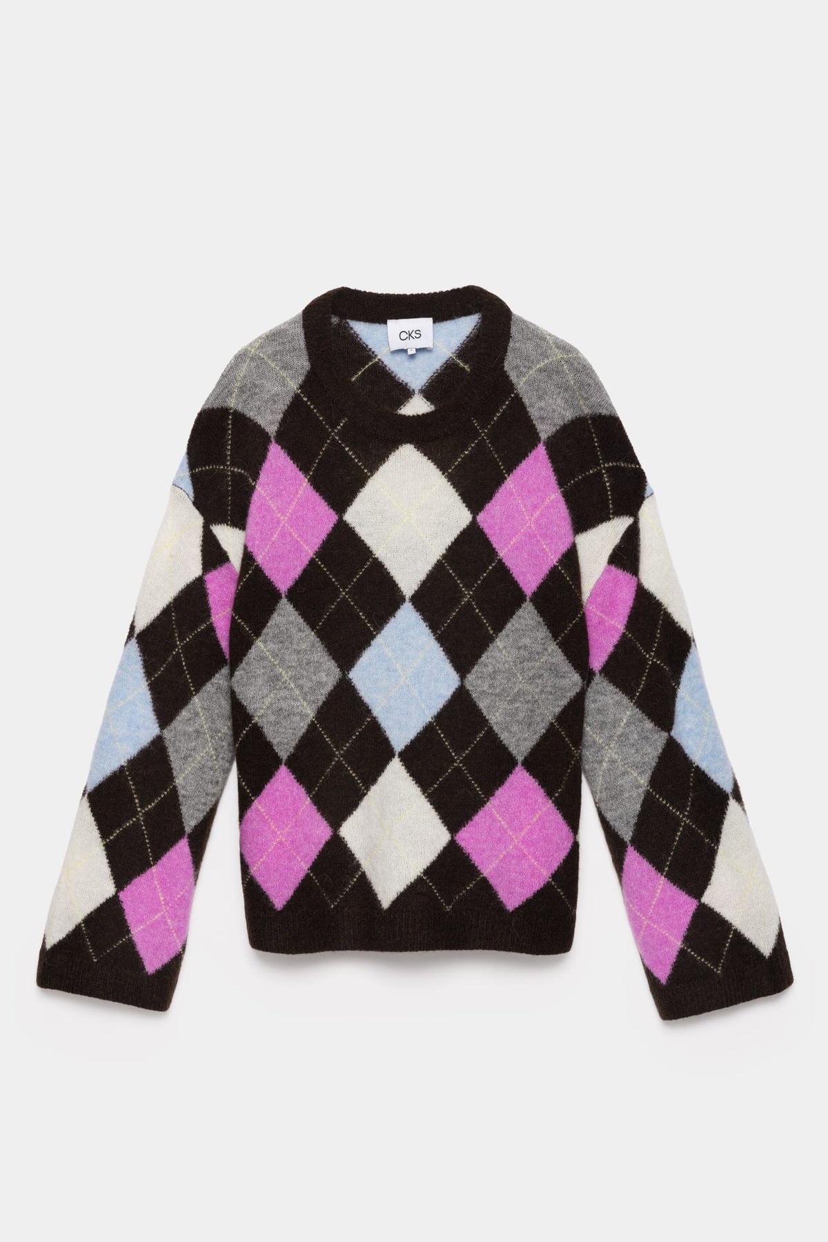 Pargyle Trui -  Bruin/Blauw