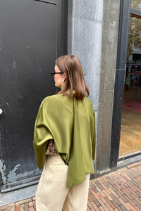 YASPelana Tie Top - Groen