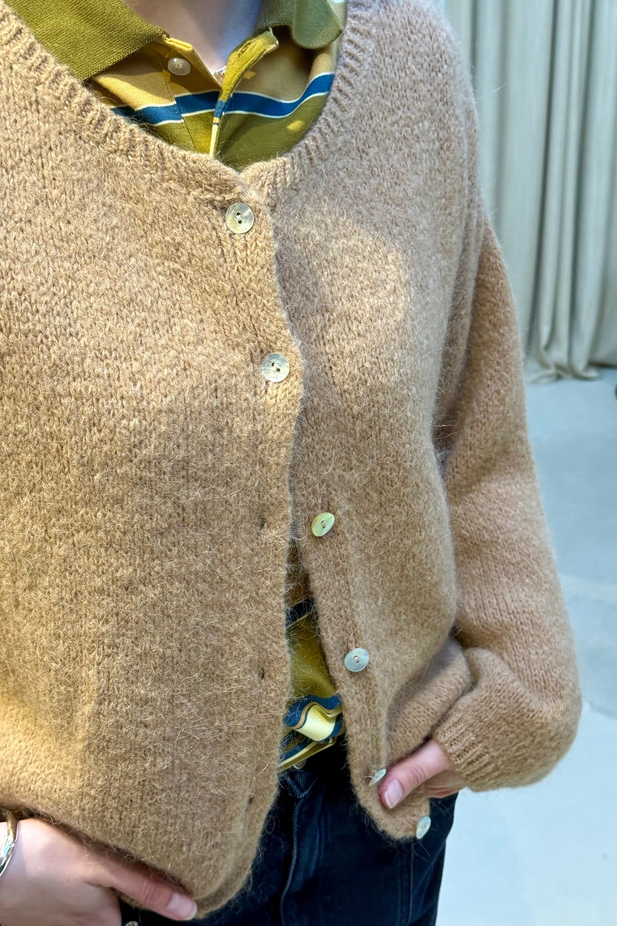 Veerle Vest - Camel