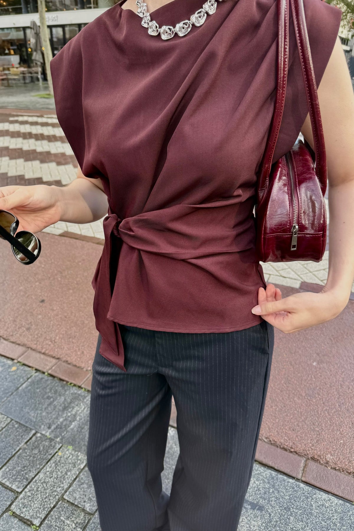 Britt Top - Plum