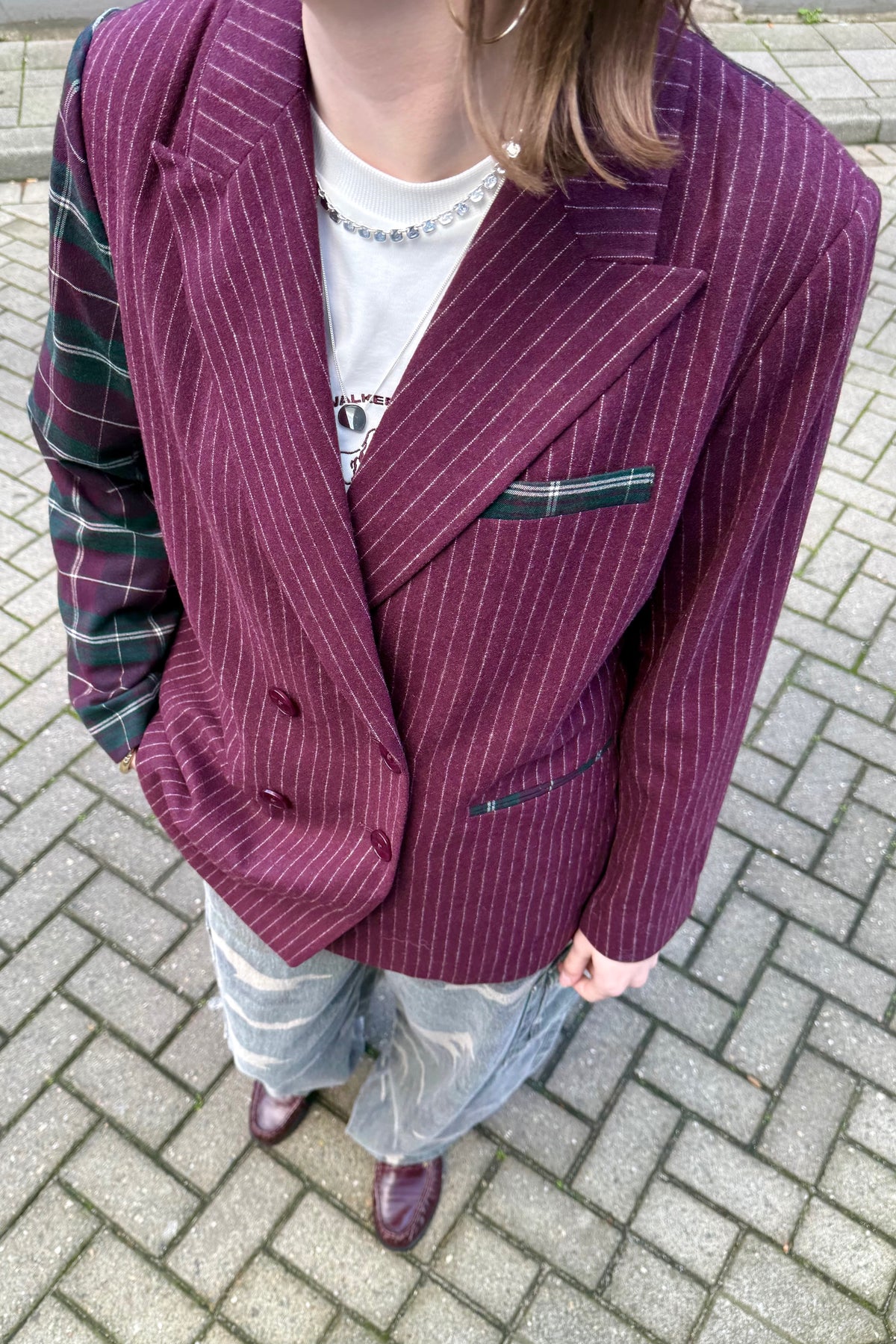 Cruise Blazer - Donkerrood