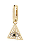 Charm Triangle Bedel - Gold