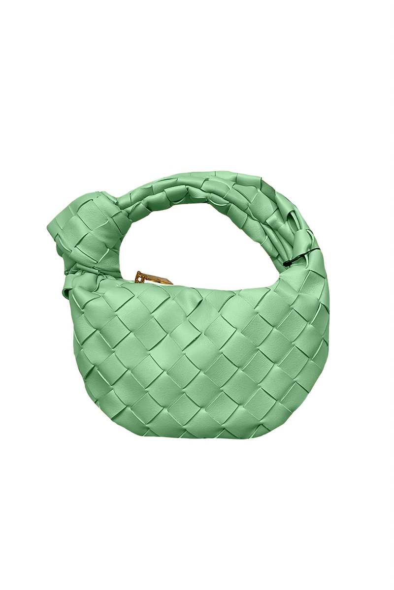Madelin Knotted Bag - Powerful Mint